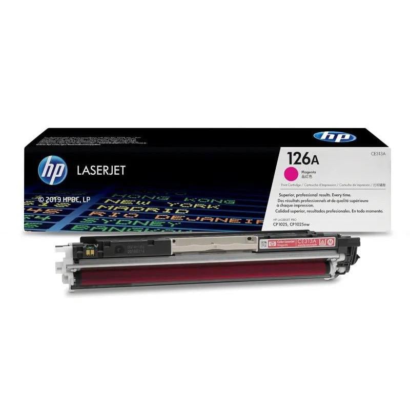 Cartucho de tóner magenta HP 126A