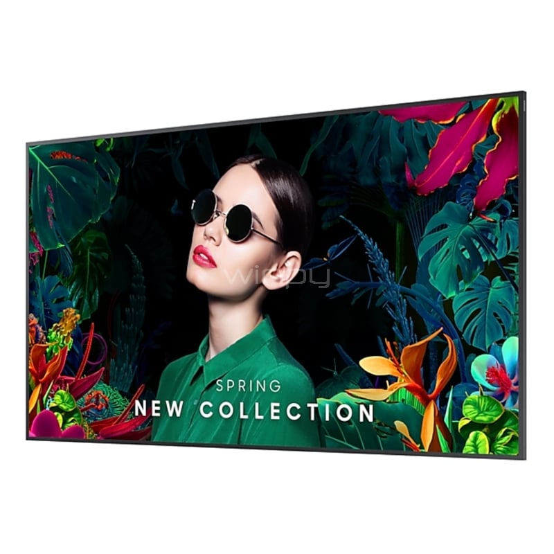 Pantalla Comercial Samsung Crystal QMC de 75“ (VA, 4K, HDMI/USB/Wi-Fi/LAN, Vesa, Tizen S.O)