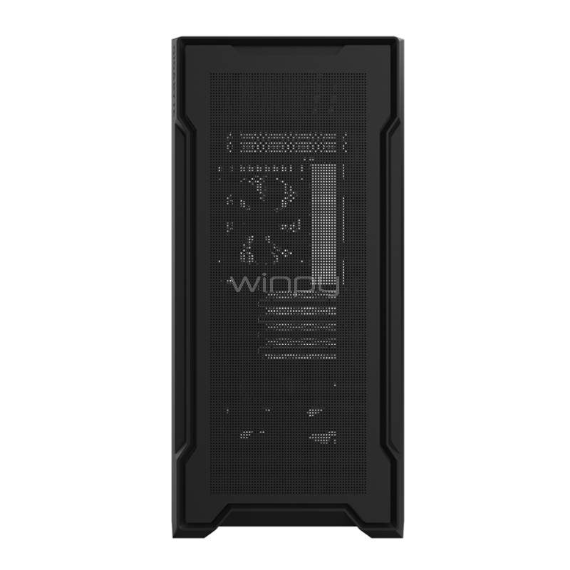 Gabinete Gamer Gigabyte C102 Glass (Micro ATX, Vidrio Templado, 2 Ventiladores, Negro)