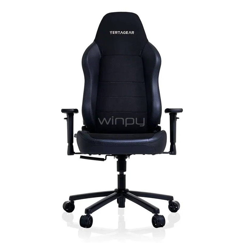 Silla Gamer Vertagear SL3800 (Ajuste Lumbar, hasta 100kg, Negro Carbón)