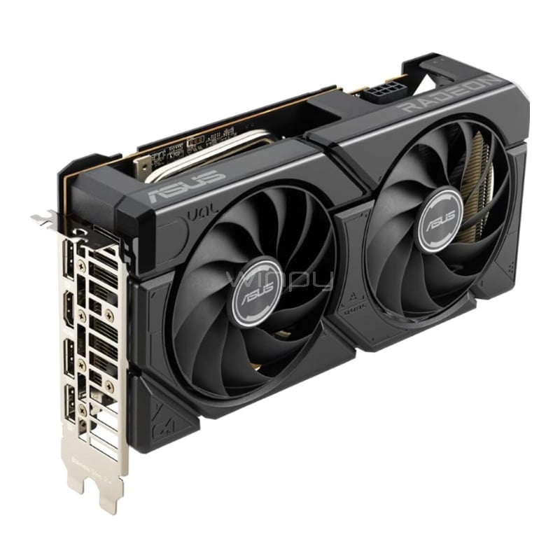 Tarjeta gráfica ASUS Dual Radeon RX 7600 EVO Edición OC de 8GB
