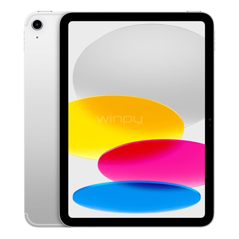 Apple iPad de 11“ (Chip A16, 256GB Internos, Wi-Fi+5G, 2025, Silver)