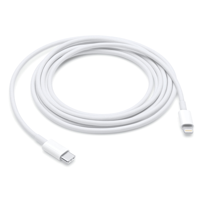 Cable Original Apple de USB-C a Lightning (2 metros, Blanco)