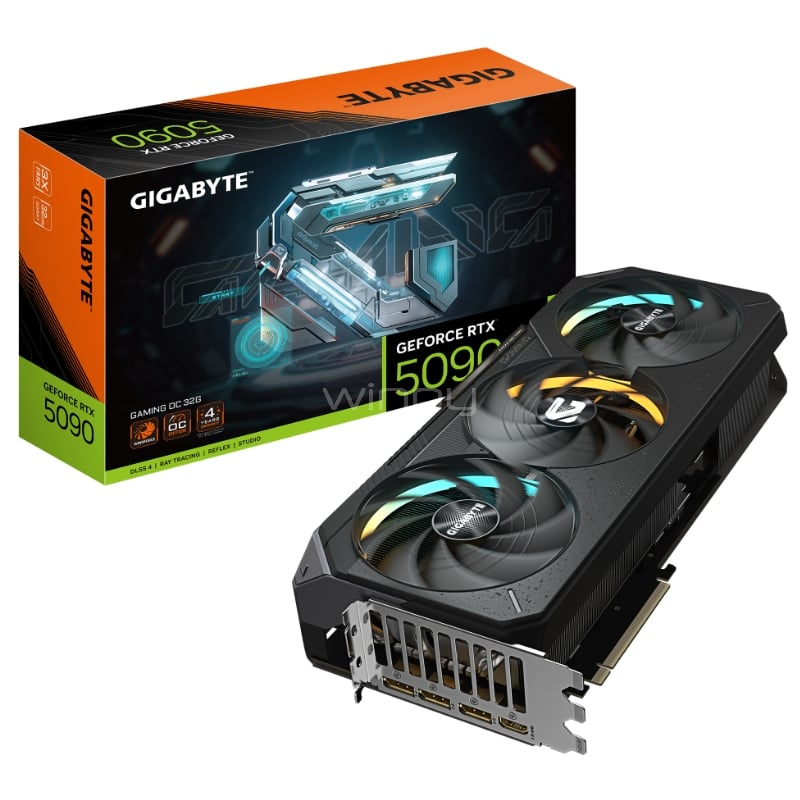 Tarjeta gráfica Gigabyte GeForce RTX 5090 GAMING OC de 32GB GDDR7