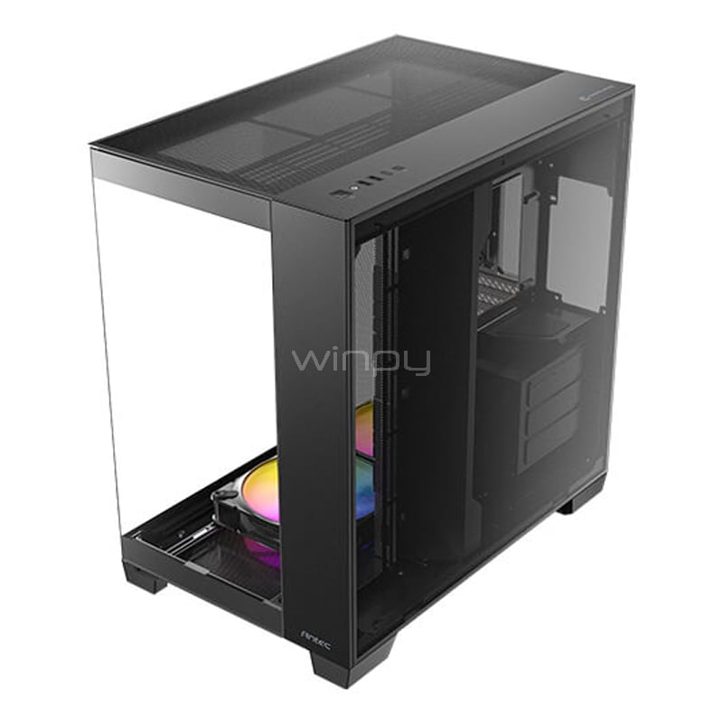 Gabinete Gamer Antec C8 (E-ATX, Vidrio Templado Panorámico, 3 ventiladores ARGB, Acero)