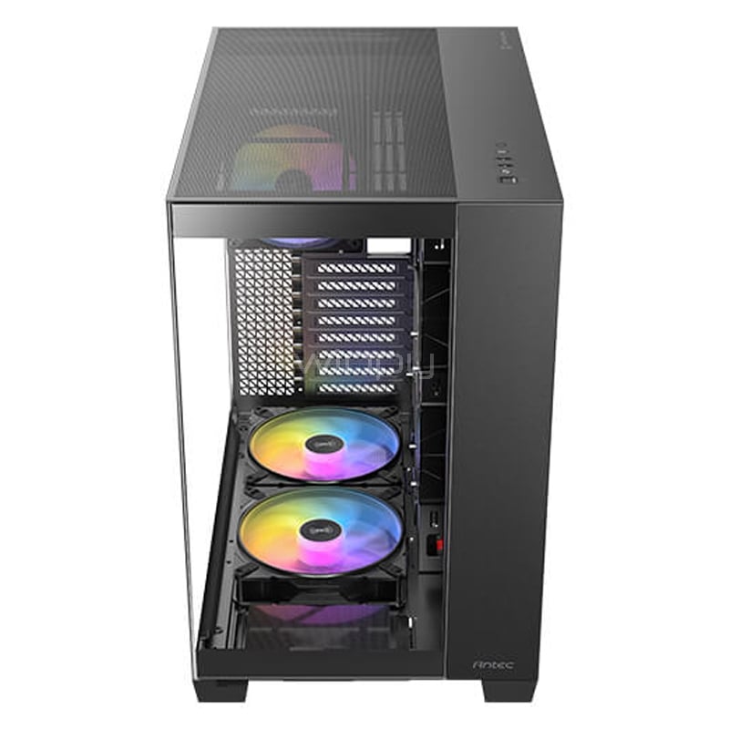 Gabinete Gamer Antec C8 (E-ATX, Vidrio Templado Panorámico, 3 ventiladores ARGB, Acero)