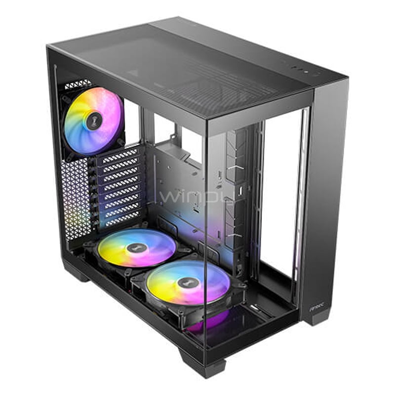 Gabinete Gamer Antec C8 (E-ATX, Vidrio Templado Panorámico, 3 ventiladores ARGB, Acero)