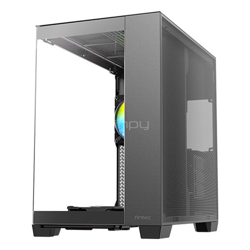 Gabinete Gamer Antec C8 (E-ATX, Vidrio Templado Panorámico, 3 ventiladores ARGB, Acero)