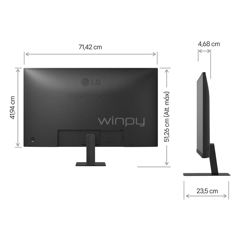 LG(エルジー) USB-C対応 PCモニター LG Monitor 32U631A-B ［31.5型