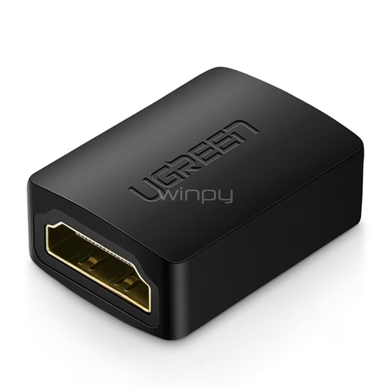 Acoplador HDMI UGREEN (V2.0 Hembra a Hembra, 4K/ 60Hz, Negro)