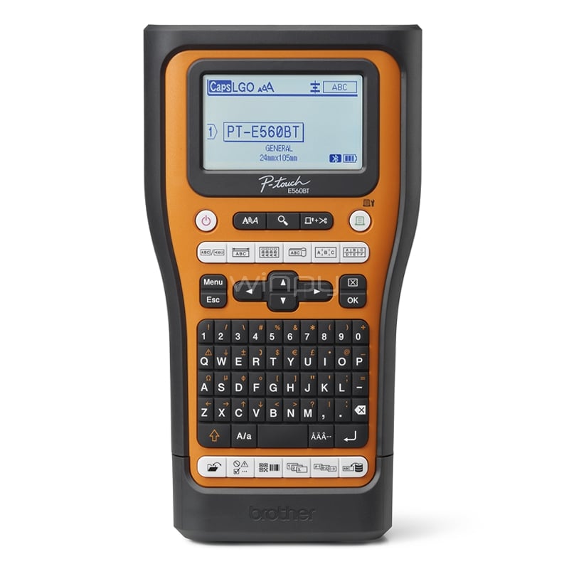 Rotuladora Industrial Brother PT-E560BTVP (Pantalla LCD, Bluetooth 5.0/USB, 30mm/seg)