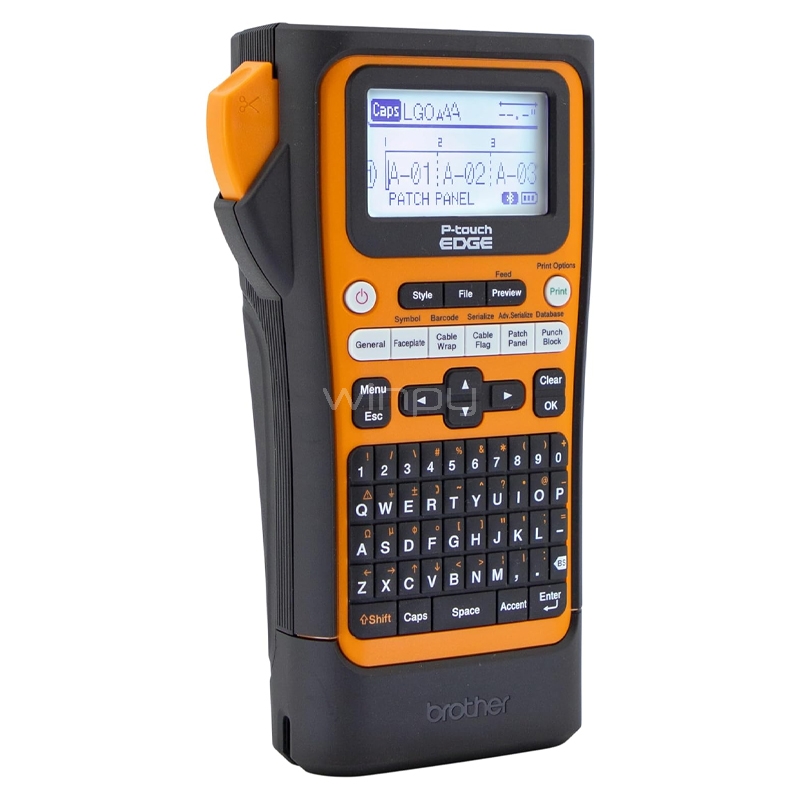 Rotuladora Industrial Brother PT-E310BTVP (Pantalla LCD, Bluetooth 5.0/USB, 20mm/seg)