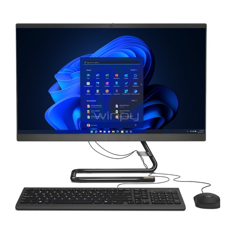 All in One Lenovo IdeaCentre 3 de 23.8“ (Ryzen 7 4800U, 16GB RAM