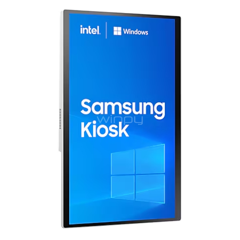 Sistema POS Samsung Kiosk de 24“ (Panel ADS, Full HD, Win10 IoT)