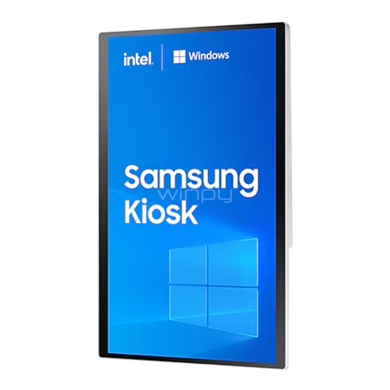 Sistema POS Samsung Kiosk de 24“ (Panel ADS, Full HD, Win10 IoT)