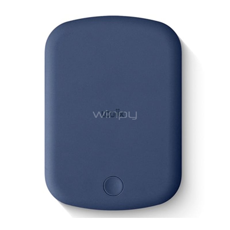 Batería Portátil LOGiiX Piston Power 5.000 mAh (Qi 20W, USB-C, MagSafe, Azul)