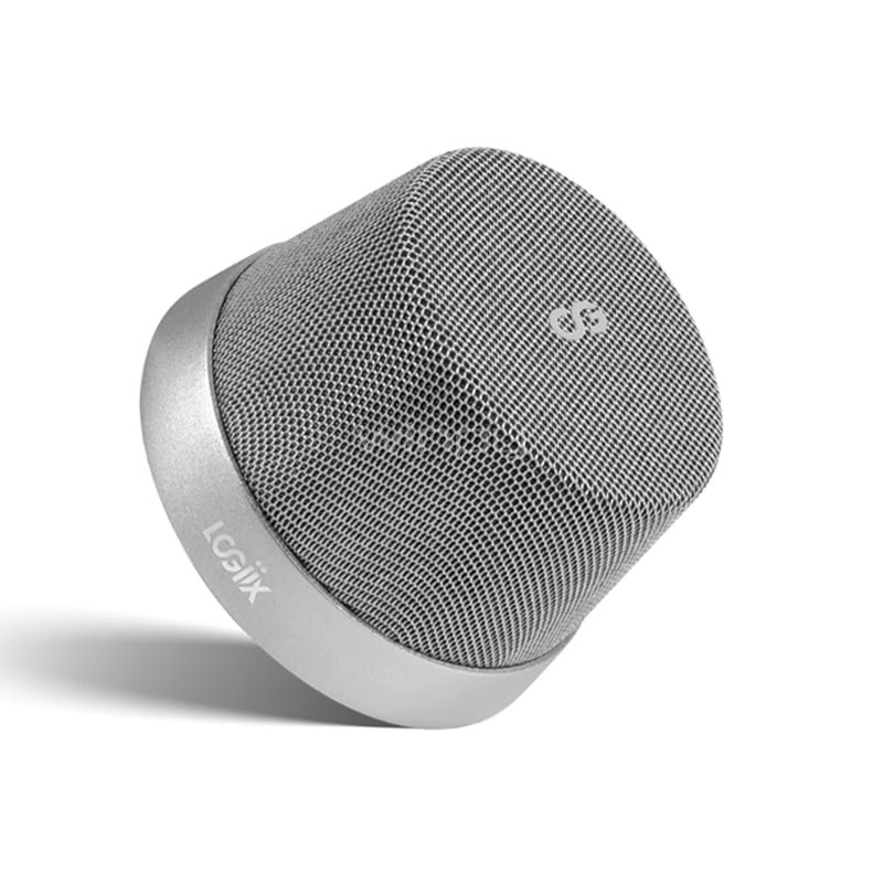 Parlante Bluetooth LOGiiX  Blue Piston Mini (Sistema Magnético, Audio HD, Gris)