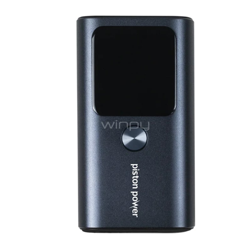 Batería Portátil LOGiiX Piston Power Pro de 10.000mAh (USB-C x2, USB-A, PD 30W, Azul)