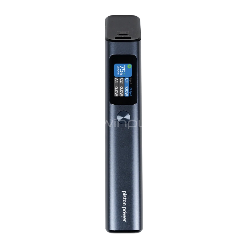 Batería Portátil LOGiiX Piston Power 20.000mAh Pro (USB-C x2,USB-A, PD 100W, Azul)