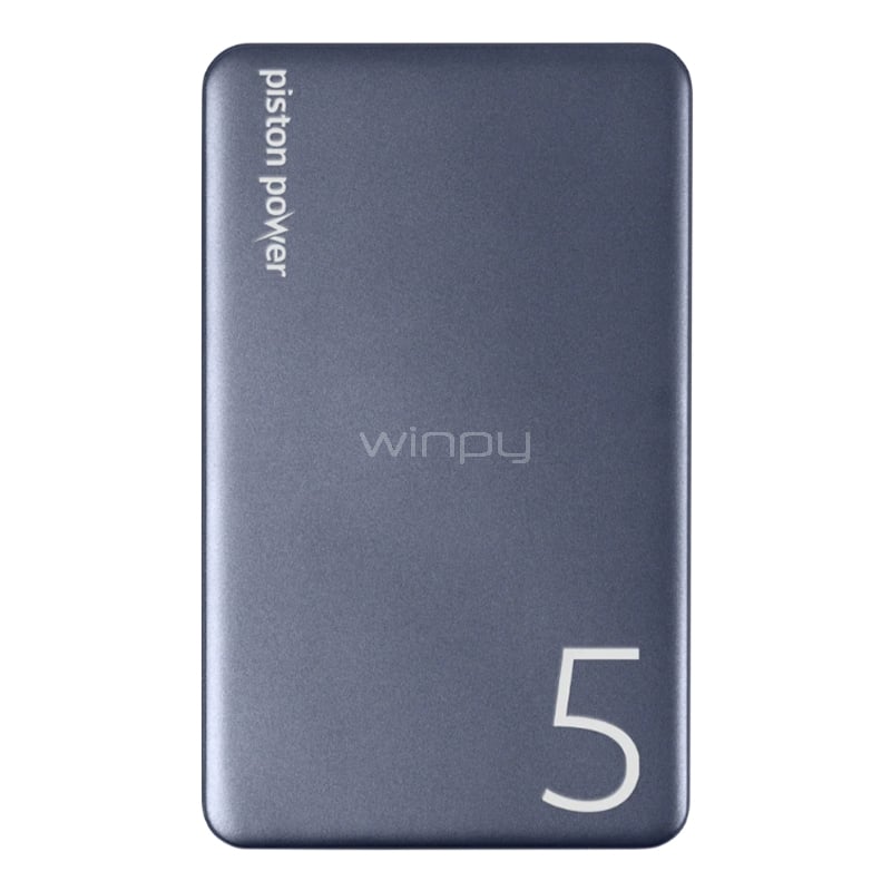 Batería Portátil LOGiiX Piston Power 5000mAh (USB-C, 20W, Azul)