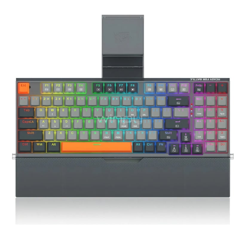 Teclado Mecánico Redragon Olaf K673 (Switch Red, USB-C, RGB