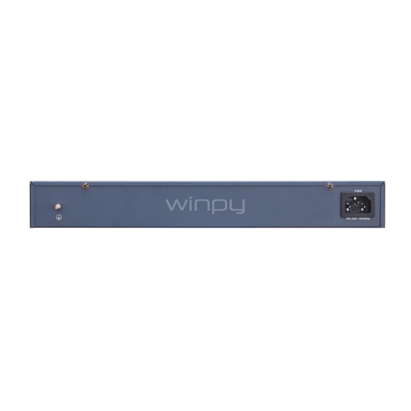 Switch Hikvision DS-3E0524-E B de 24 Puertos (Gigabit, 48 Gbps, Diseño Silencioso)