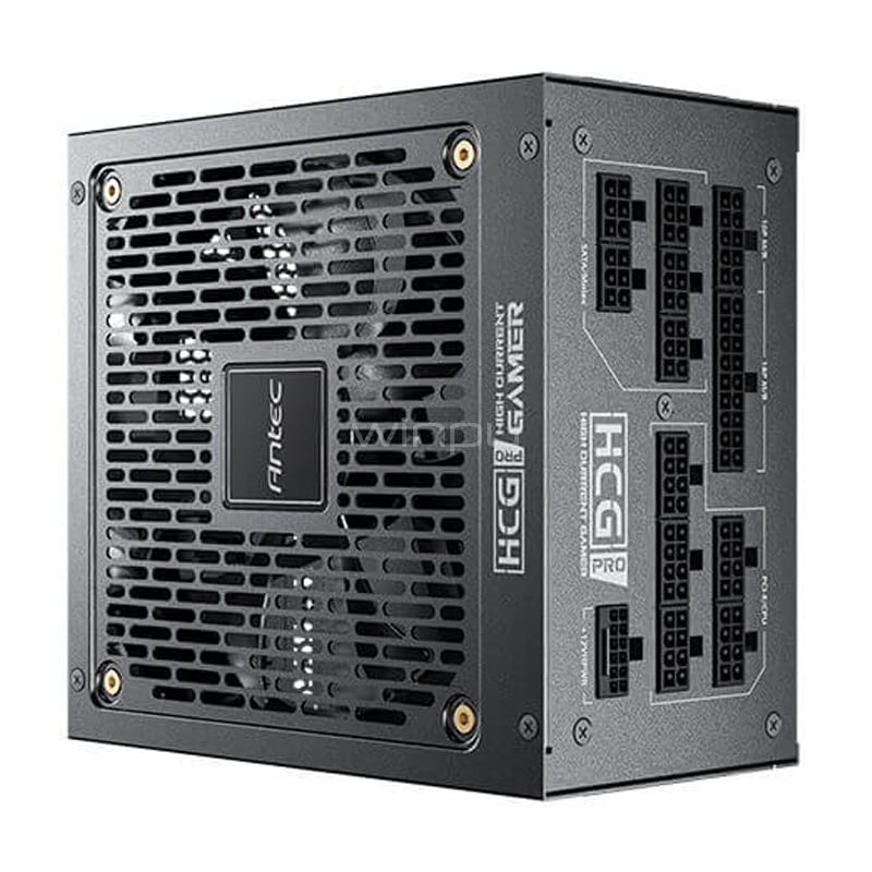 Fuente de Poder Antec HCG-1000 PRO de 1000W (Full Modular, Certificada 80+ Platinum, ATX 3.1)