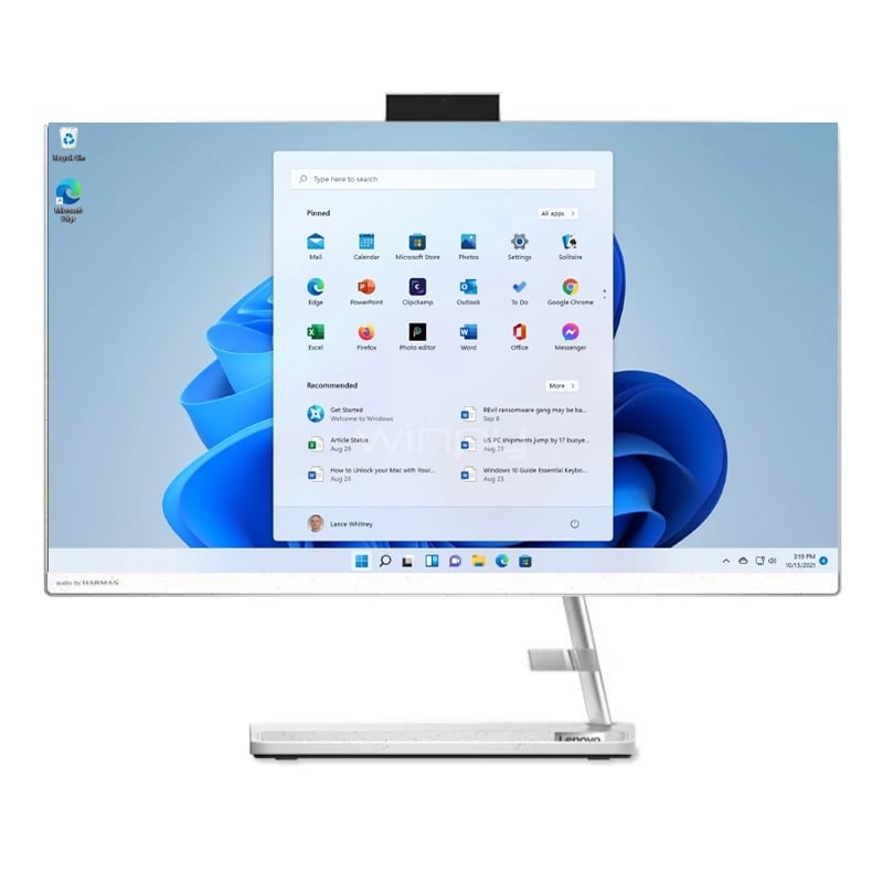 All in One Lenovo IdeaCentre 3 de 23.8“ (Ryzen 5 7430U, 8GB RAM