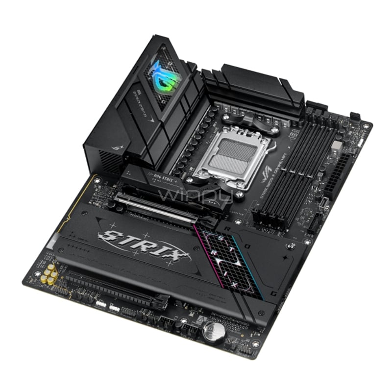 Placa Madre ASUS ROG STRIX B850-F GAMING WIFI (AM5, DDR5 8000+MHz, M.2 x4, ATX)