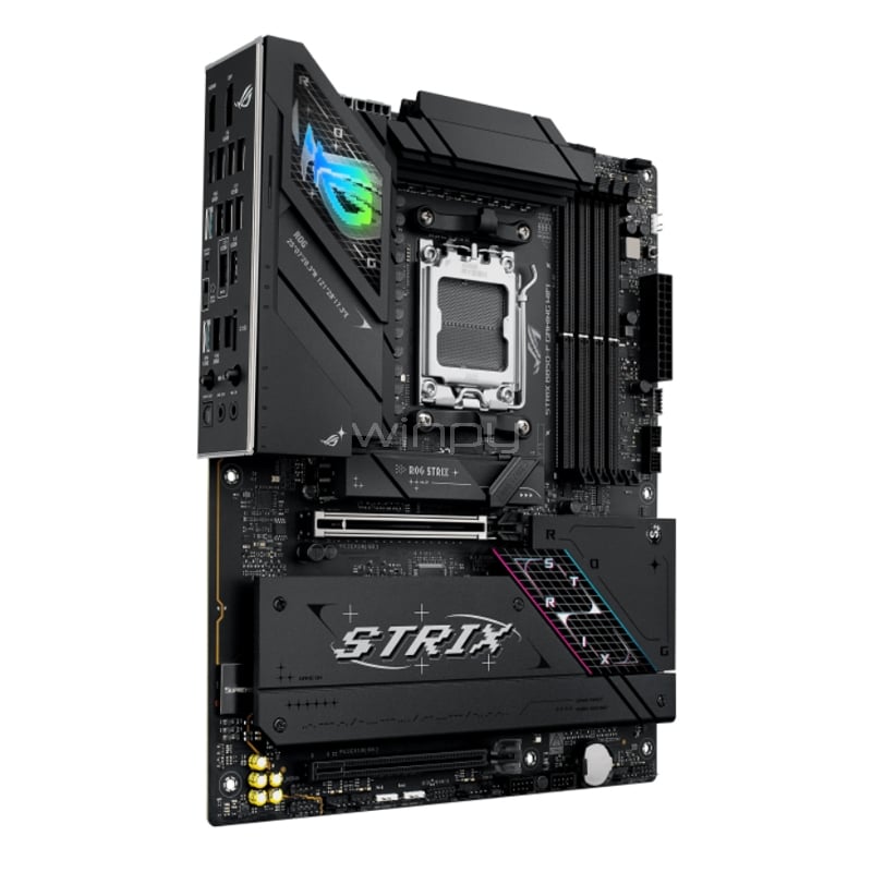 Placa Madre ASUS ROG STRIX B850-F GAMING WIFI (AM5, DDR5 8000+MHz, M.2 x4, ATX)