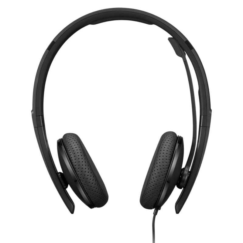 Audífonos Lenovo Wired VoIP (Ms Teams, USB-C/USB-A, Negro)