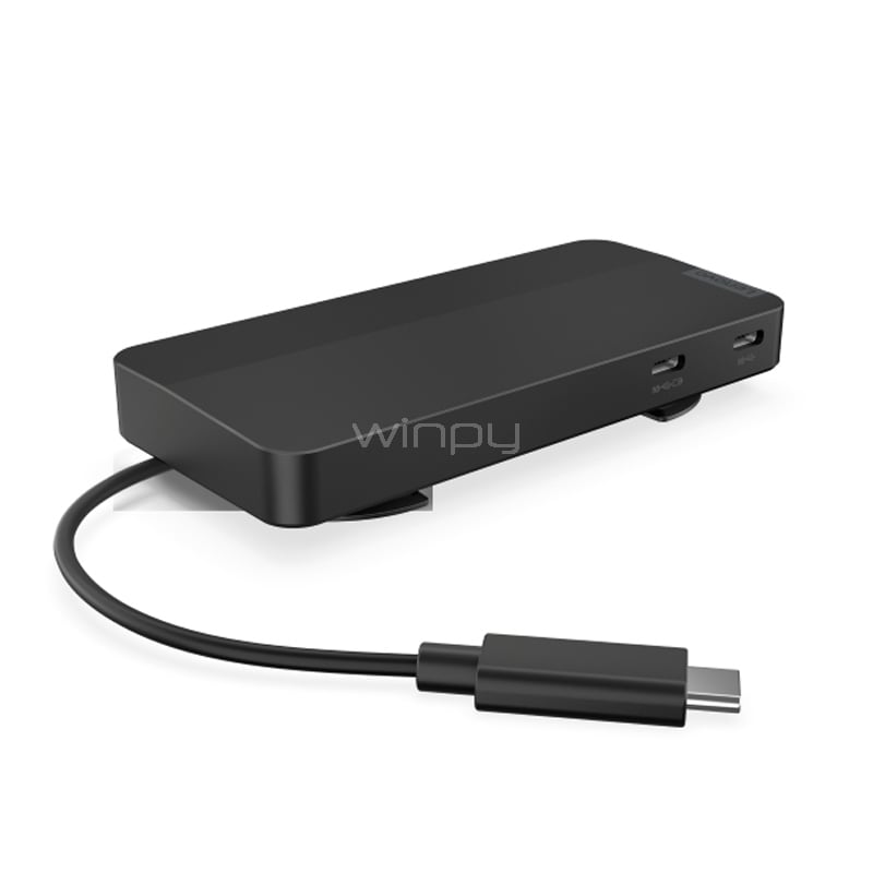 Adaptador Multipuerto HUB Lenovo USB-C (USB-A, HDMI, DisplayPort, Ethernet, Adaptador USB-C 135W)