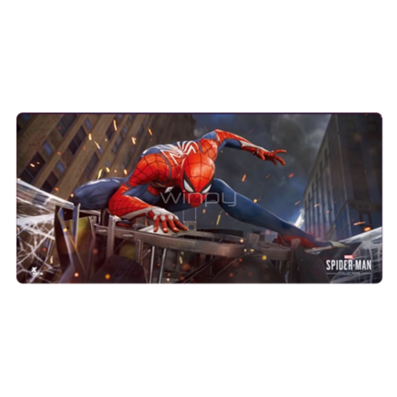 MousePad Gamer Xtech Spider-Man (90x42cm, Bordes reforzados, Edición Marvel)