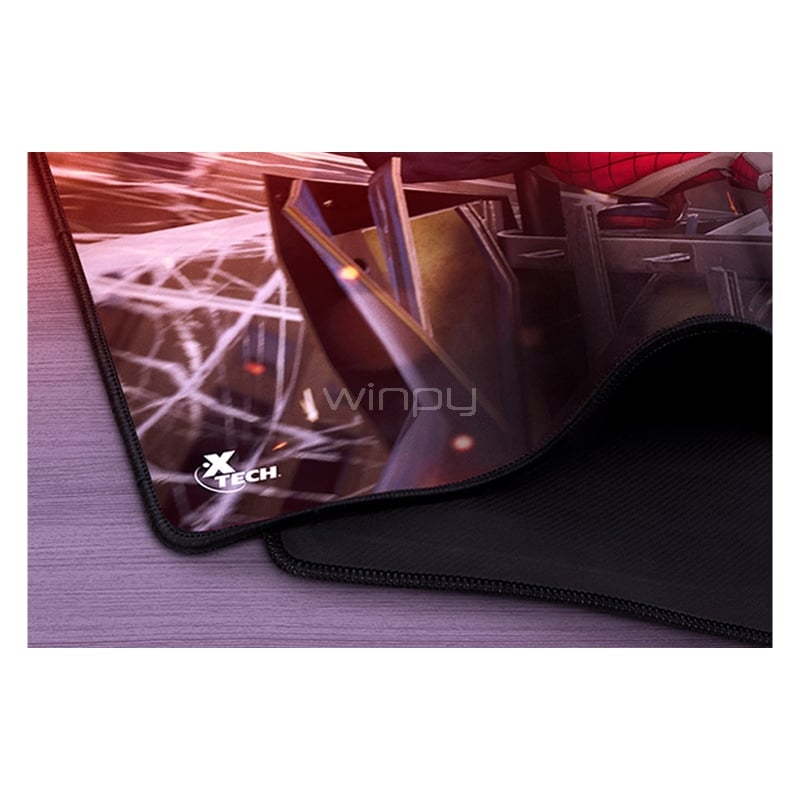 MousePad Gamer Xtech Spider-Man (90x42cm, Bordes reforzados, Edición Marvel)