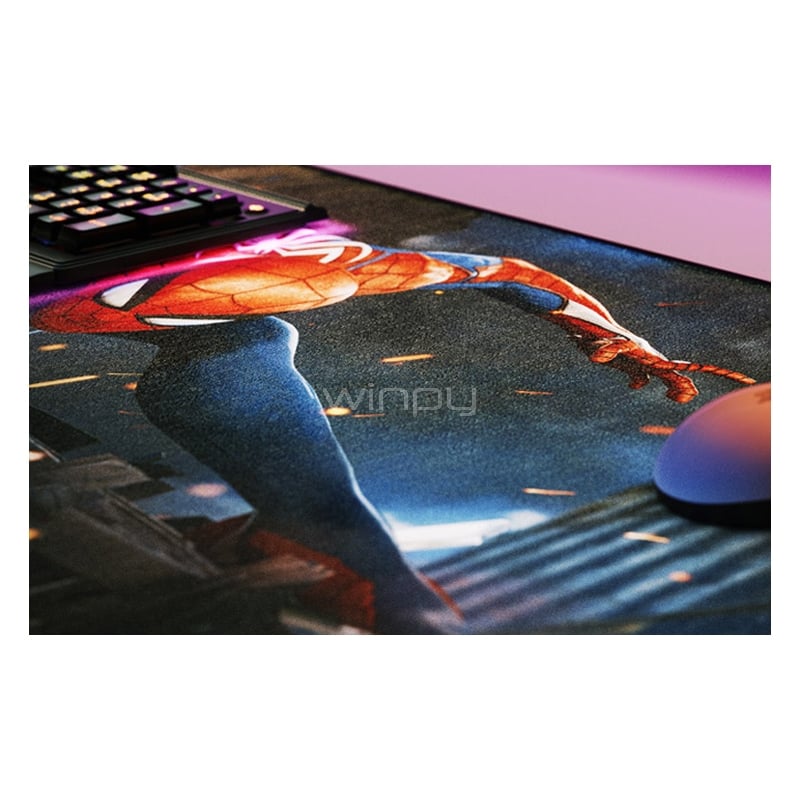 MousePad Gamer Xtech Spider-Man (90x42cm, Bordes reforzados, Edición Marvel)