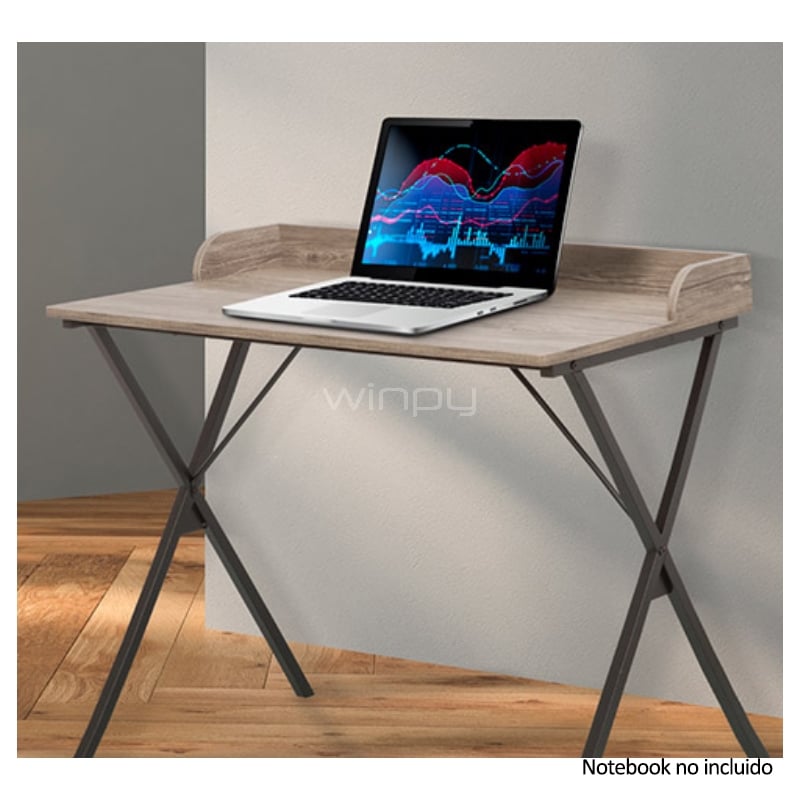 Escritorio Xtech XTF-CD202 (89.9x50x79cm, Hasta 40kg, Marrón Canela)