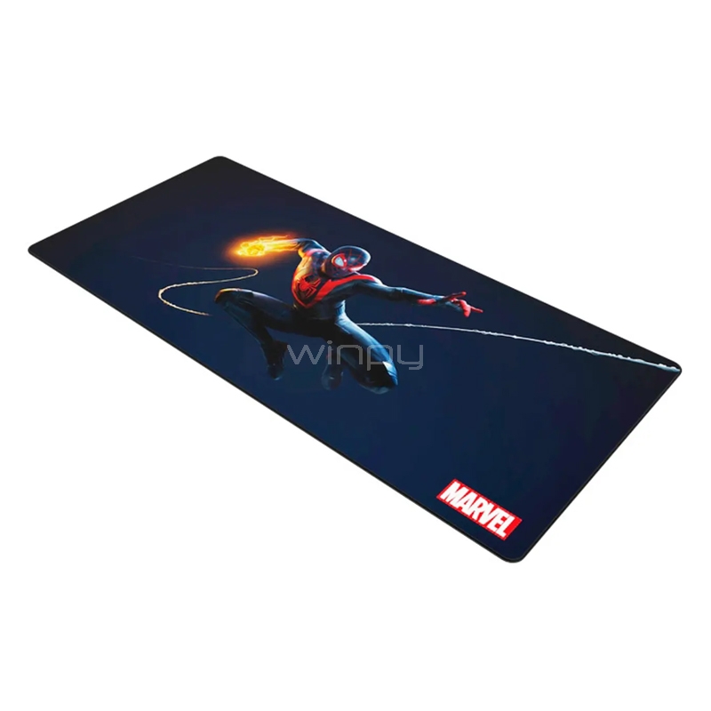 MousePad Gamer Xtech Spider-Man Miles 2 (90 x 42 cm, Bordes reforzados, Edición Marvel)