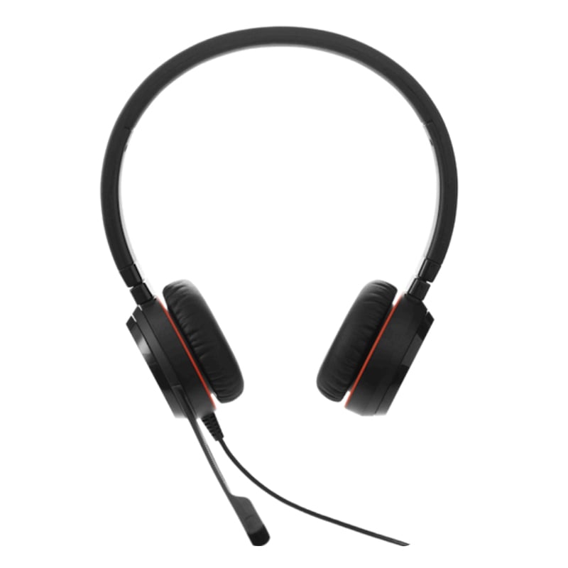 Audífonos Jabra Evolve 30 II Duo MS Teams (USB-C/USB-A, 3.5mm, Negro)