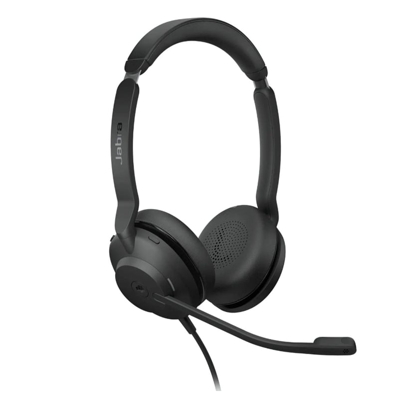Audífonos Jabra Evolve2 30 Duo (MS Teams, USB-C/USB-A, Negro)