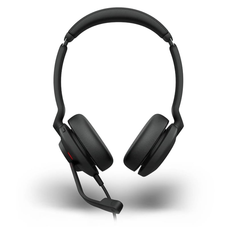 Audífonos Jabra Evolve2 30 Duo (MS Teams, USB-C/USB-A, Negro)