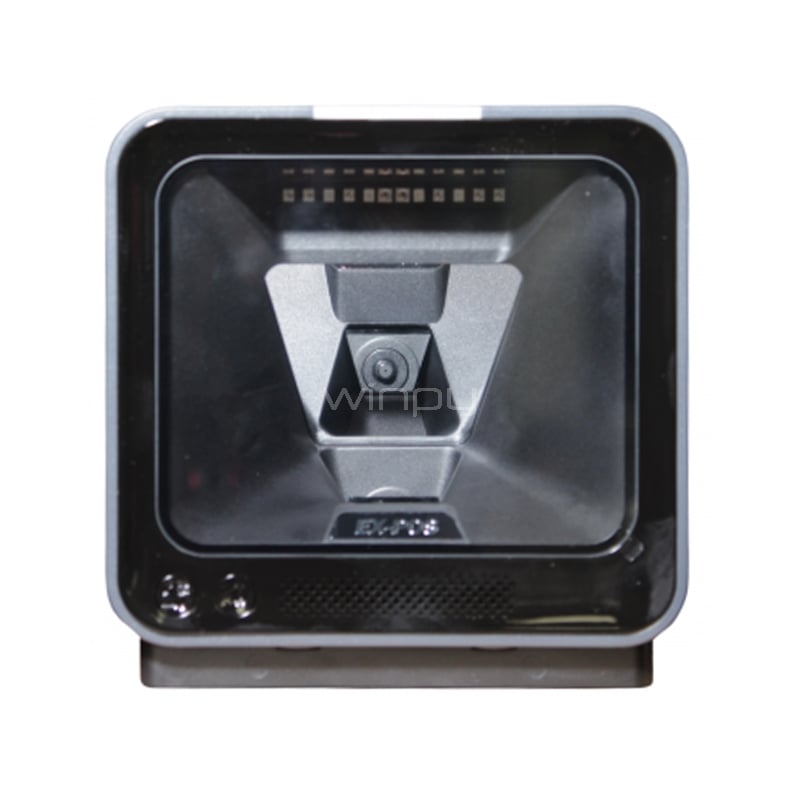 Lector Código de Barra Exelink Desktop MP7600L (1D/2D, USB/RS232, CMOS, Negro)
