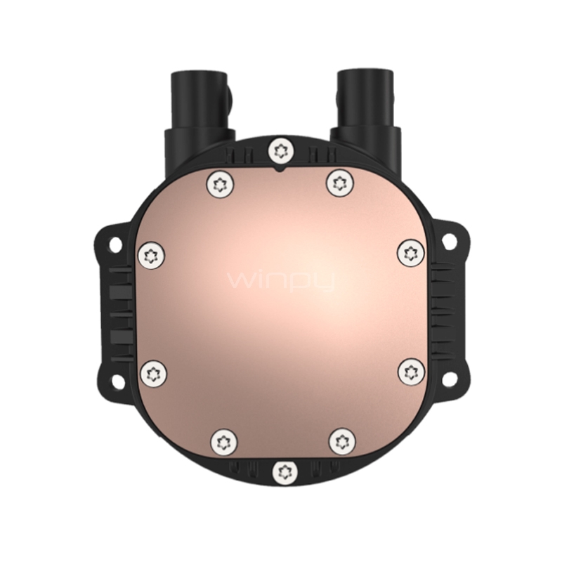 Refrigeración Líquida GameMax IceBurg 240 Digital (AM5/LGA1851, 120mm x2, 2400rpm, Negro)