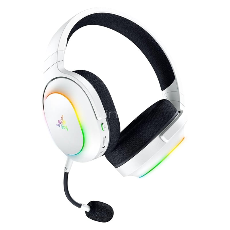 Audífonos Gamer Razer Barracuda X Chroma (Bluetooth, RGB 6 zonas, Multiplataforma, Blanco)