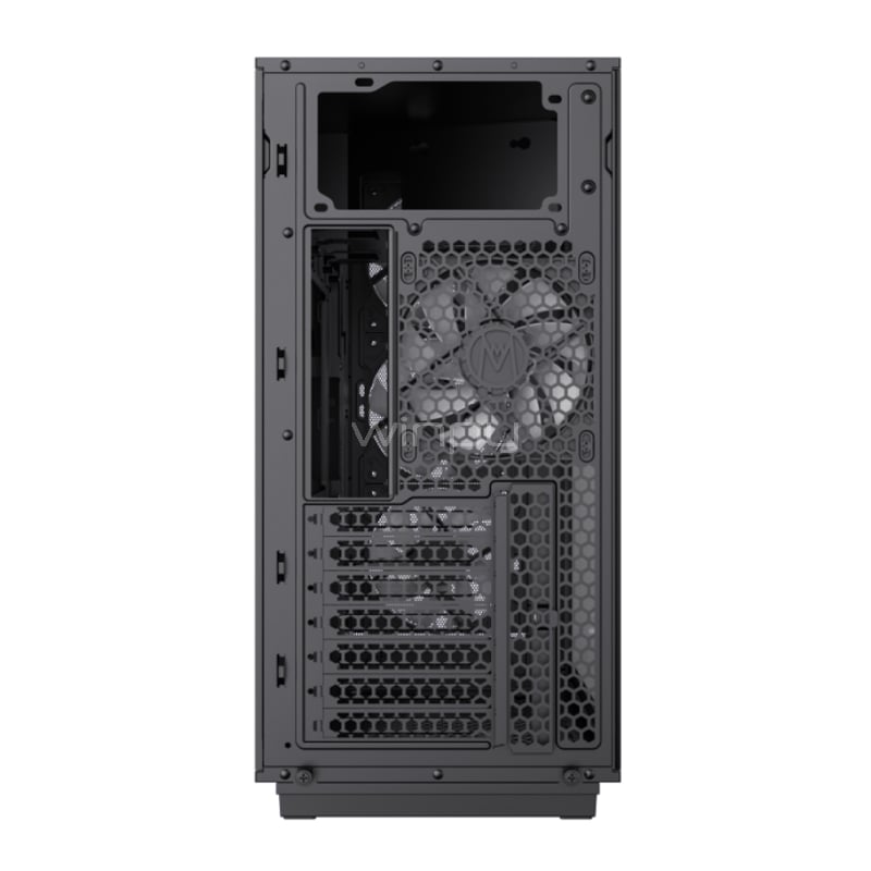 Gabinete Gamer GameMax F46 BK (ATX, 4 Ventiladores ARGB PWM, Negro)