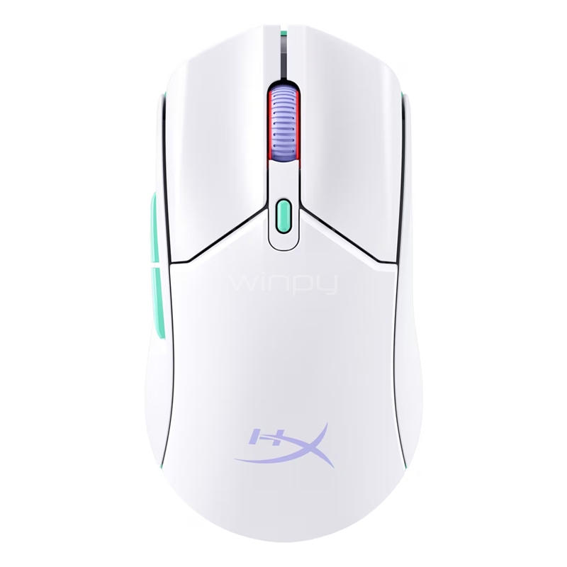 Mouse Gamer HyperX Pulsefire Haste 2 Core (Switches TTC Gold, Bluetooth/ DongleUSB, Blanco)