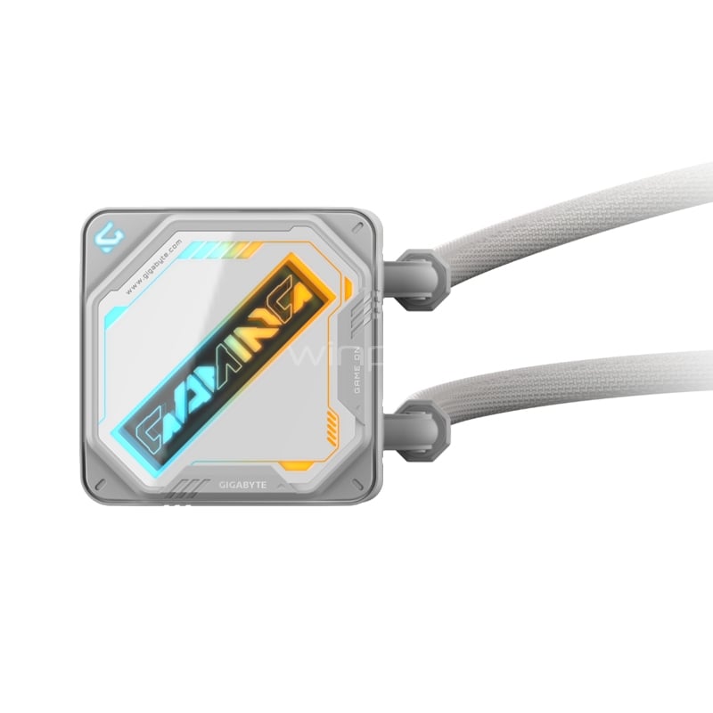 Refrigeración Líquida Gigabyte Gaming 360 ICE (LGA1851/AM5, 120mm x3 ARGB, 4500rpm, Blanco)