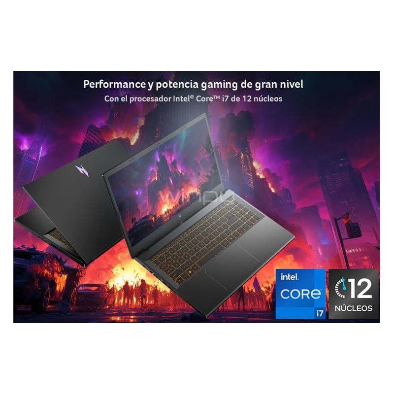 Notebook Gamer Acer Nitro V15 de 15.6“ (i7-13620H, RTX 5050, 24GB RAM, 512GB SSD, Win11)