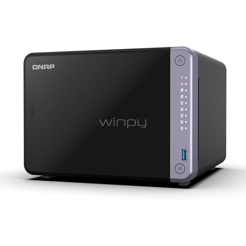NAS QNAP TS-632X  con 6 Bahías de 3.5“ (Alpine AL524, 4GB DDR4)
