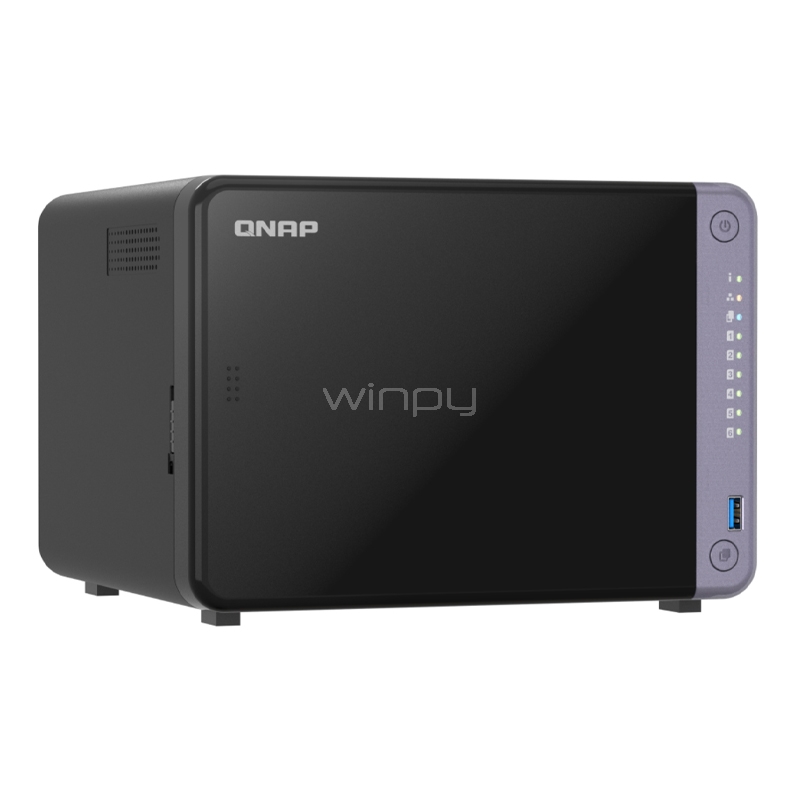 NAS QNAP TS-632X  con 6 Bahías de 3.5“ (Alpine AL524, 4GB DDR4)