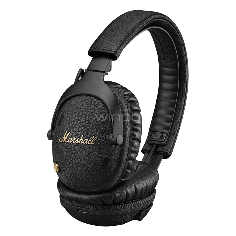 Audífonos Bluetooth Marshall Monitor III (Modos ANC/Transparencia, Negro)